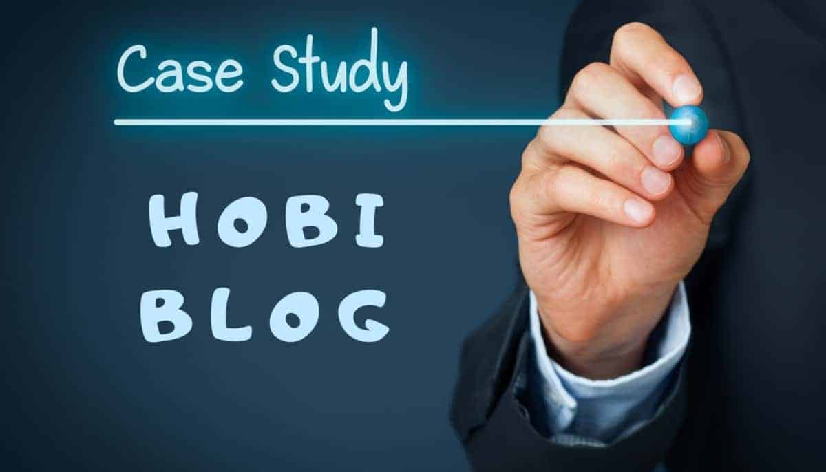 Pasivni zaslužek – Case study – Hobi Blog